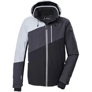 KILLTEC Herren Skijacke/Funktionsjacke mit abzipbarer Kapuze und Schneefang KSW 102 MN SKI JCKT, schwarz, XXL, 43446-000