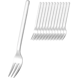 Esmeyer Kuchengabel Bettina Länge: 15 cm Werkstoff: Edelstahl, Besteck, Silber