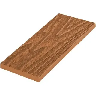 WPC Zaunbrett Leichtes Holz 100x9,2x1 cm wartungsfrei langlebig farbecht 3D-Holzdekor - Braun