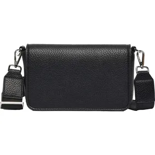 s.Oliver Umhängetasche Crossbody Bag With Flap Grey / Black schwarz - Schwarz