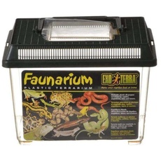 Exo Terra Faunarium, Allzweckbehälter für Reptilien, Amphibien, Mäuse und Insekten, klein 23 x 16,5 x 15,5cm
