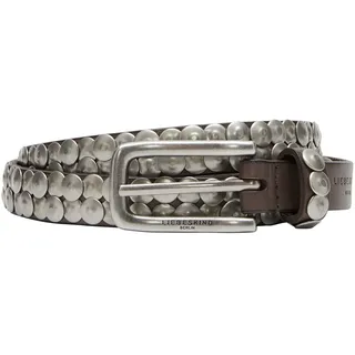 LIEBESKIND Berlin Belt G 20mm 85 STUDDED BELTS Washed Leather stone