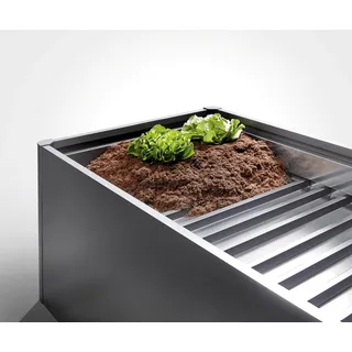 Biohort Zwischenboden Hochbeet 150 x 50 x 0 cm Dunkelgrau