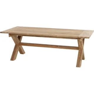 Siena Garden Gartentisch 180 x 100 x 76 cm Teakfarben