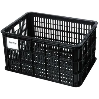 Basil Crate Lenkerkorb 40l Schwarz
