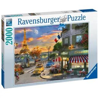 Ravensburger Puzzle Paris Sonnenuntergang (10216716) 2000 Stücke - Multicolor - One Size