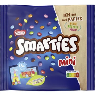 Nestlé Smarties Mini Vollmilchschokolade 13 Stück 187 g