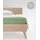 Spannbettlaken Mako-Satin 90 x 200 - 140 x 200 - 180 x 200 cm jade