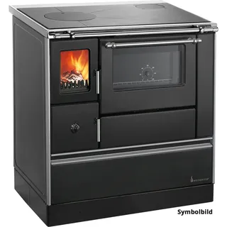 Wamsler Dauerbrandherd K 176 F/A  70 Style -  links - schwarz