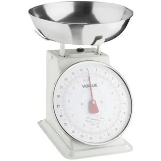 Vogue Küchenwaage Schüssel Top 10kg/22lbs - Grad. 50g/1oz