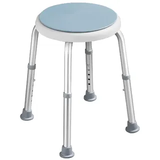 VED Duschhocker Für Senioren - Klappbarer Duschstuhl Für Senioren, Hocker Höhenverstellbar, Badhocker Stabil Und Komfortabel, Sicherer Sitz Für Badezimmer