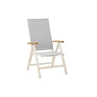 BEST Klappstuhl mit Armlehnen Cavalese sand, Metall, 1 St.