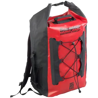 Semptec Urban Survival Technology Einkaufsrucksack Herren: Wasserdichter Trekking-Rucksack aus LKW-Plane, 40 Liter, IPX6 (Einkaufsrucksack Fahrrad, mit Rollen, Sack)