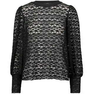 Zero Spitzenbluse »Spitzenbluse mit Rundhalsausschnitt«