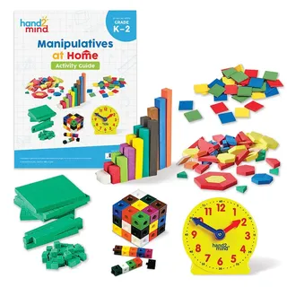 Learning Resources Homeschooling-Greifobjekte-Set, Altersstufen 5-7, Mathematik-Unterrichtsset für Homeschooling-Zwecke