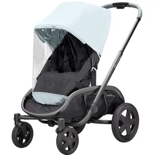 Quinny 1454632000 Regenschutz, praktischer Schutz vor Wind und Wetter für Ihren Hubb Kinderwagen, Frost, türkis