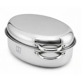 hensslers Bräter 38 cm rund