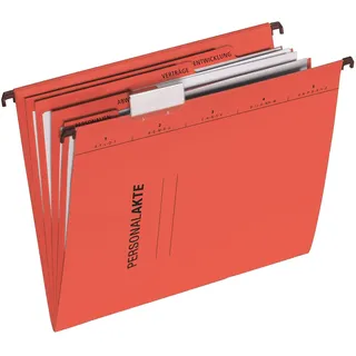 Pagna Personalakte (Hängehefter, für DIN A4, 5-teilig) rot
