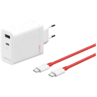 OnePlus Dual Ports GaN Adapter + Type-A)