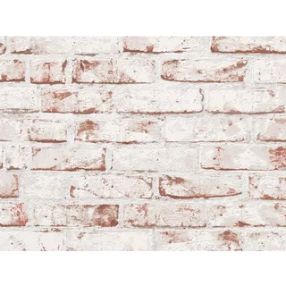 ascreation A.S. Creation Pop.up-Panel Stein Rot-Weiß