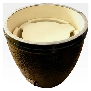 Pizza Stein Deflektorstein Ø 34 cm für Big Green Egg und AKORN Kamado, äußerer Kreisumfang