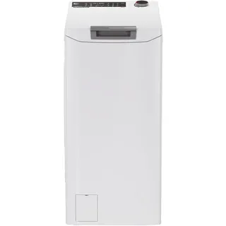 Hoover Toplader Waschmaschine THOS486TM4-S 8 kg I Gentle Touch I Smarte Bedienung mit Wi-Fi und Bluetooth I All in One Programme I Weiß