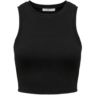 Only »ONLVILMA S/L CROPPED TANK TOP JRS Noos, schwarz