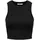 ONLVILMA S/L CROPPED TANK TOP JRS Noos schwarz