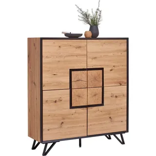 None Xora Highboard, NOVA - B/H/T ca. 116,00x131,00x40,00