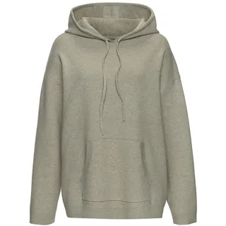 ELBSAND Hoodie Damen oliv meliert Gr.36/38