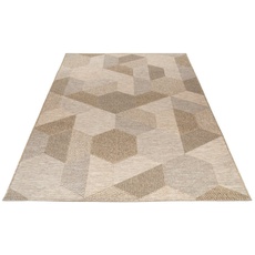 Bild Teppich »My Oslo 705«, rechteckig, modernes geometrisches Muster, In- und Outdoor geeignet, grau