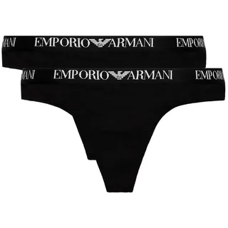 Emporio Armani String 2 St. Schwarz S