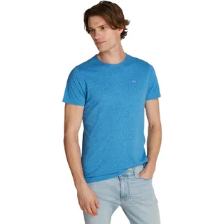 Tommy Jeans Herren T-Shirt Kurzarm Rundhalsausschnitt, Blau (Coastal Cobalt), 6XL