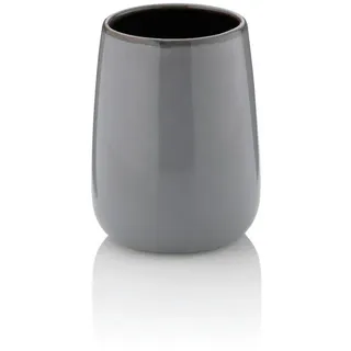 Kela Zahnputzbecher , Blau , Keramik , 10.5 cm , Badaccessoires, Zahnputzbecher