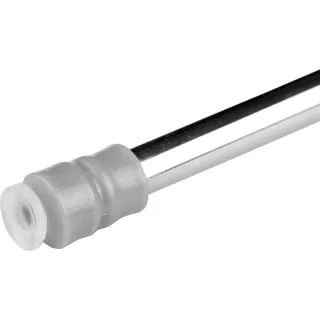 Gardinenstange zum Klemmen Chrom - Glanz, ausziehbar 80 - 120 cm - Silber