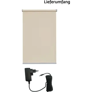 SUNLINES Elektrisches Rollo Miami 110 x 180 cm beige