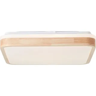Brilliant Tumeo 1x LED 40 cm x 40 cm Holz-Weiß