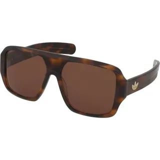 Adidas Originals OR0132 52E dark havana 57/15/140 Uni Sonnenbrillen - Kastanienbraun
