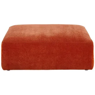 Kawola Sofa Sitzelement Sephi Rot Cord , Kunststoff , Echtholz , Füllung: Kaltschaum , 107x39x82 cm , Wohnzimmer, Sofas & Couches, Sofas, Modulsofas