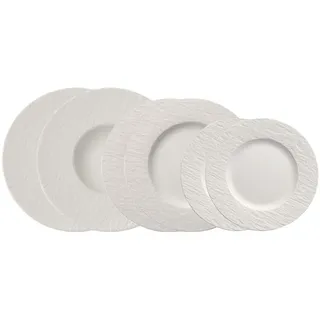 Villeroy & Boch Teller-Set 6 Stück weiß