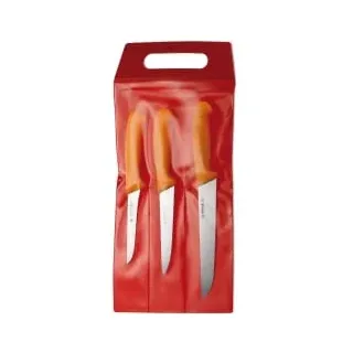 Giesser Messerset 3-tlg. gelb