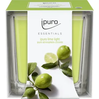 ipuro Lime Light Duftkerze 125 g grün