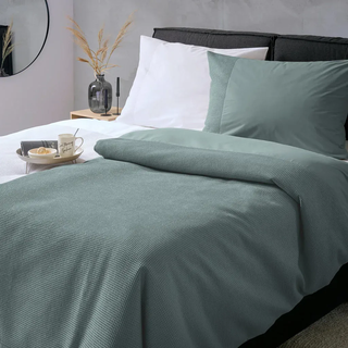 Esposa Bettwäsche , Salbeigrün , Textil , Uni , 140x200 cm , Textiles Vertrauen - Oeko-Tex® , pflegeleicht, atmungsaktiv, dicht gewebtes Garn , Heimtextilien, Bettwäsche & Leintücher, Bettwäsche