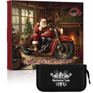 Werkzeug Adventskalender 24 Tage Mechanisches Werkzeug Set Geschenk für Männer