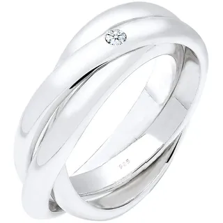 Elli Verlobungsring Silber 52