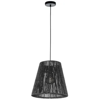 Hell Hängeleuchte , Schwarz , Papier , 120 cm , Lampen & Leuchten, Leuchtenserien