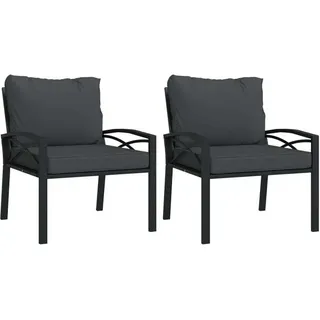 VidaXL 362715, Schwarz, Grau, Stahl, 110 kg, Erwachsene & Kinder, 680 mm, 760 mm - Schwarz, Grau