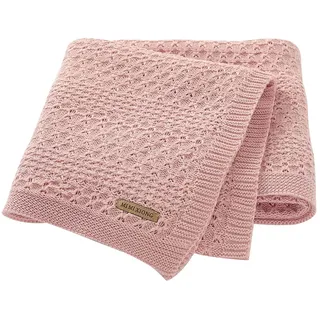 mimixiong Kinderwagen & Reise Extra weiche Baumwolle Cellular Babydecke (Rosa)