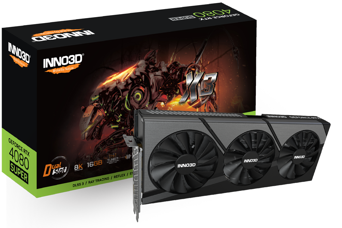 Bild von GeForce RTX 4080 SUPER X3 16GB GDDR6X RAM - Grafikkarte