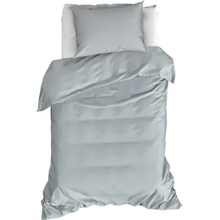 Moodit Bettbezug, Basil Stone Blue - 140 x 220 + 60 x 70 cm - Baumwolle - Blau